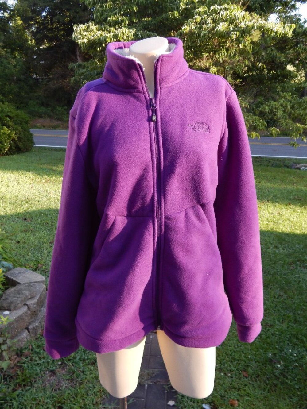 The North Face Womens Sherpa Lined Fleece Jacket Size Large